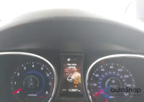 2015 Hyundai Santa Fe Sport 2.0L Turbo z USA, uszkodzony, nr VIN 5XYZUDLA8FG300119